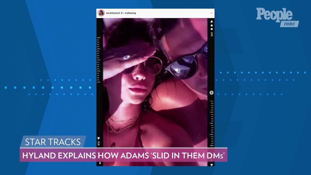 Sarah Hyland Says She Told Fiancé Wells Adams W...
