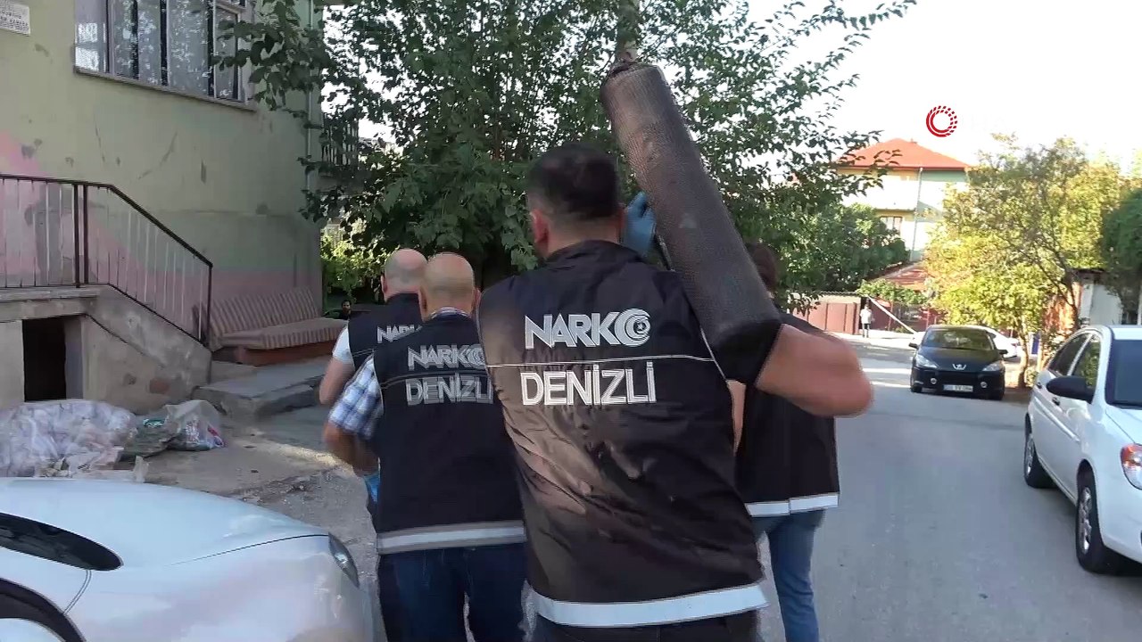 Mısır tarlasında kenevir hasadı yapıp evlerinde...
