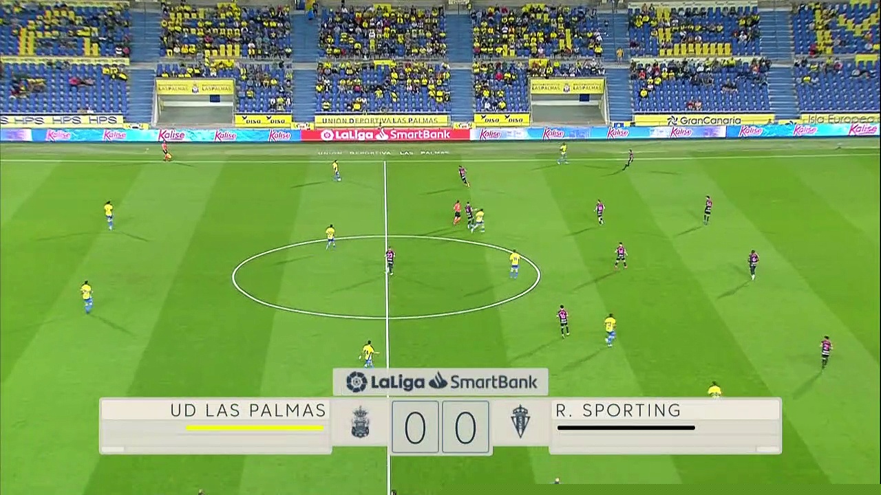 Highlights: Las Palmas 1-0 Sporting Gijon