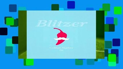 Master College Algebra with Robert F. Blitzer's Comprehensive Guide 📘