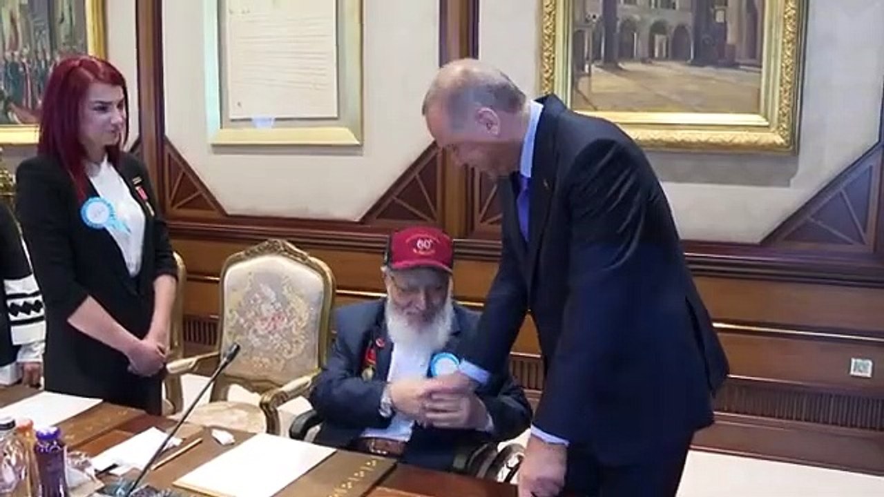 Cumhurbaşkanı Erdoğan, Gazileri Kabul Etti