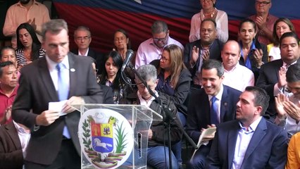 Download Video: Guaidó dice que actores internacionales son necesarios para solucionar crisis en Venezuela