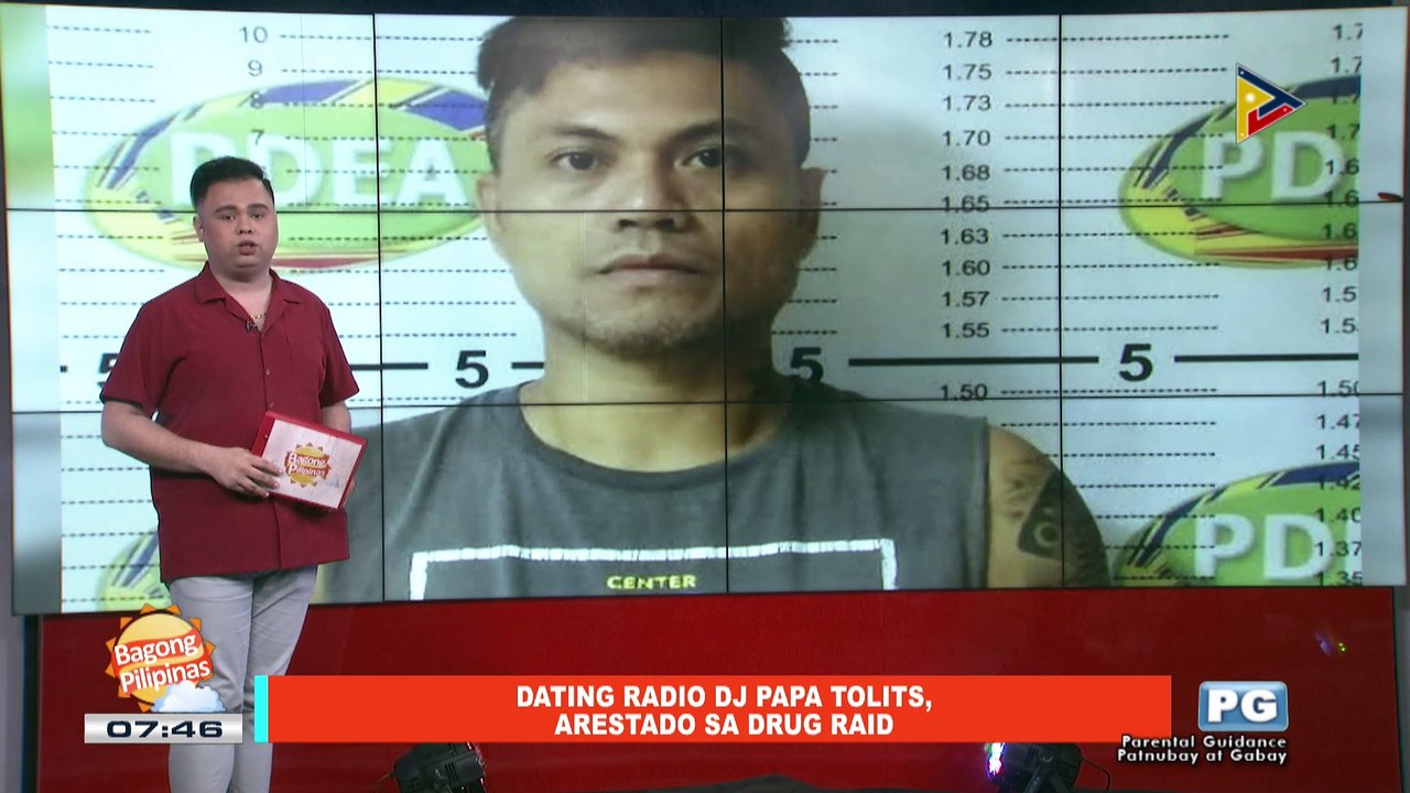 FIFIRAZZI: Dating radio DJ Papa Tolits, arestado sa drug raid