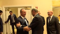 Dışişleri Bakanı Çavuşoğlu - KKTC Başbakan Yardımcısı Özersay görüşmesi - NEW
