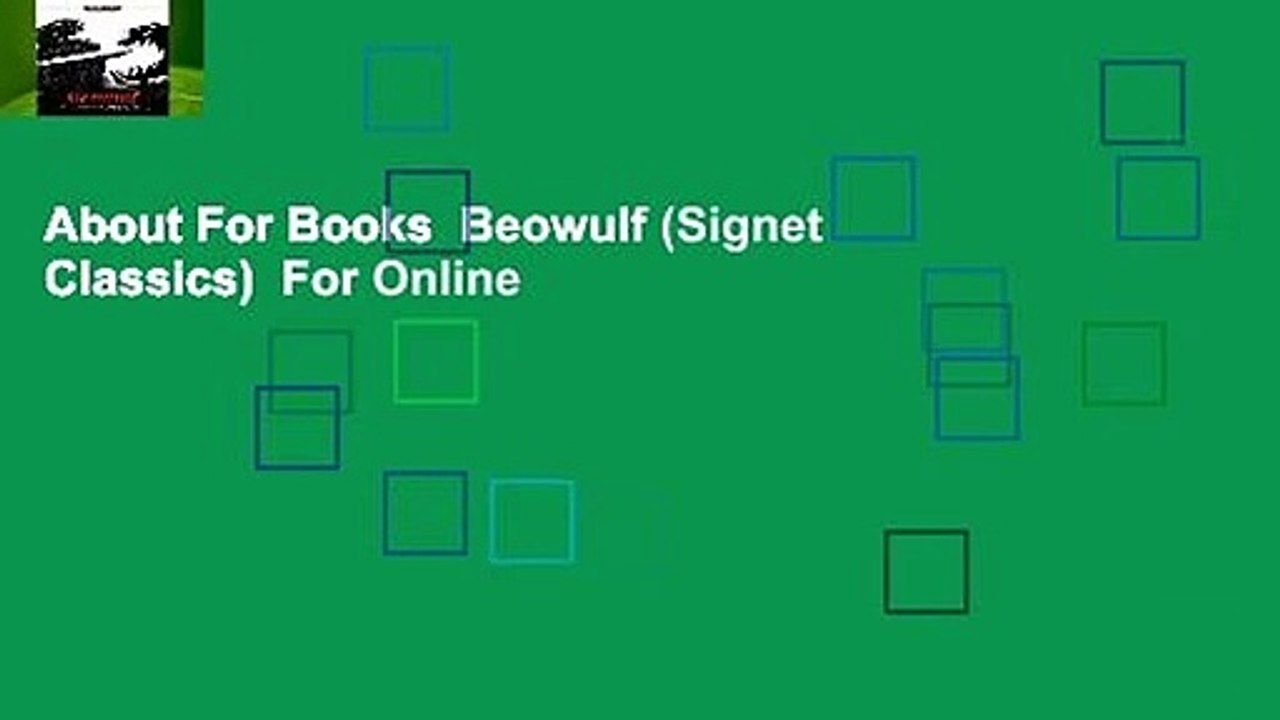 About For Books  Beowulf (Signet Classics)  For Online
