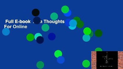 Full E-book  2am Thoughts  For Online