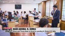 N. Korea tops agenda for Moon-Trump summit set for 23rd in New York