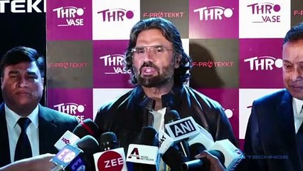 Suniel Shetty Launches Of Fire Safety Products ‘Thro & F Protekkt’