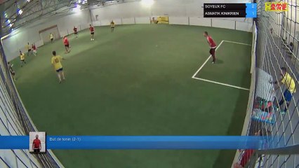 But de tonin (2-1) - SOYEUX FC Vs ASMATIK KINIKRIEN - 19/09/19 19:00 - LIGUE 3 - Poitiers Game Parc