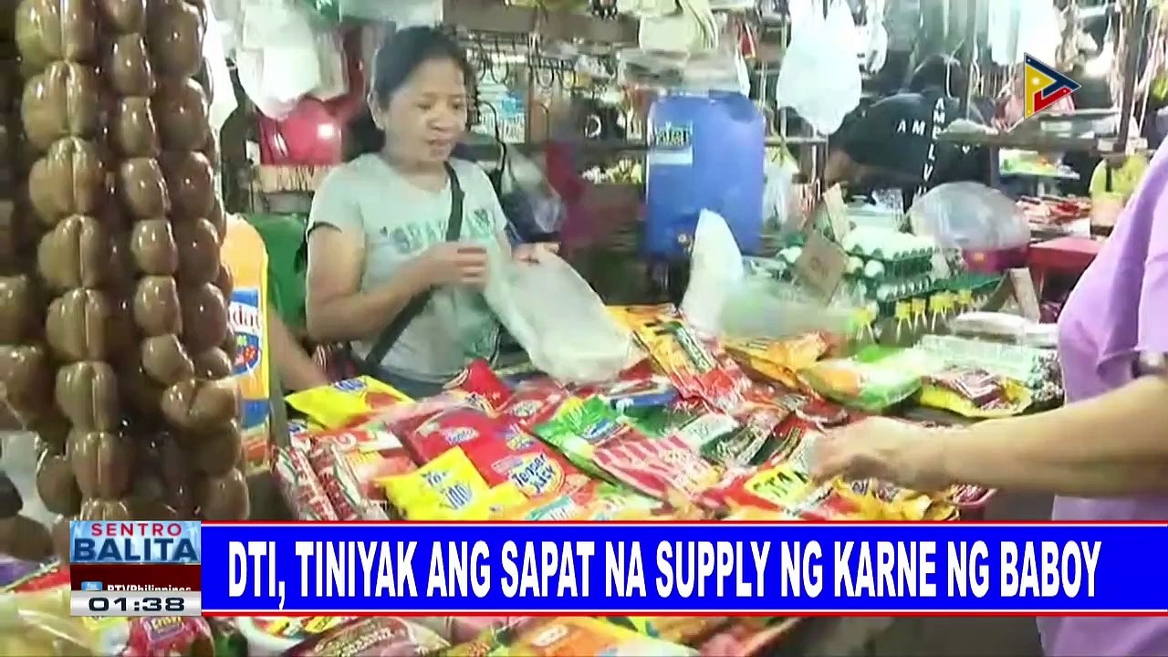 DTI, tiniyak ang sapat na supply ng karne ng baboy