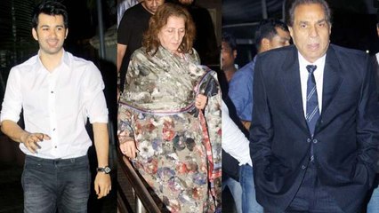 Sunny Deol's mother Prakash Kaur attends Karan Deol's Pal Pal Dil Ke Paas screening | FilmiBeat