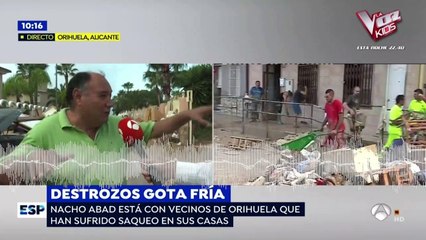 Testimonio en exclusiva de una víctima de la gota fría: "Los moros bajan al pueblo para robarnos y hacer pillaje"