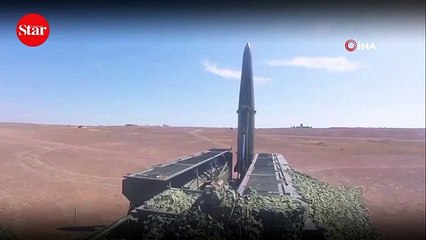 Dev tatbikatta bu kez balistik füze kullanıldı