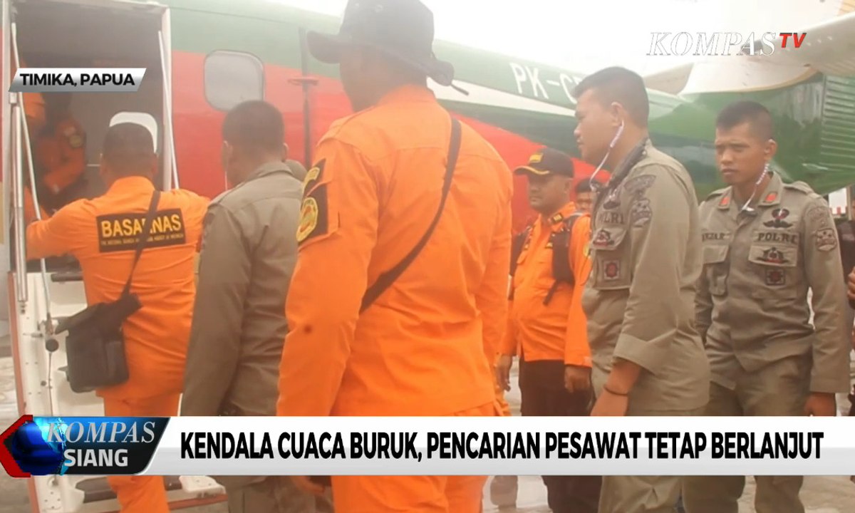 Kendala Cuaca Buruk, Pencarian Pesawat Twin Otter yang Hilang Dilanjutkan