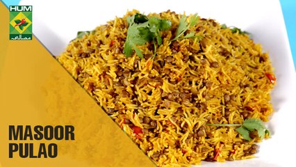 Easy Masoor Pulao | Food Diaries | Masala TV Show | Zarnak Sidhwa