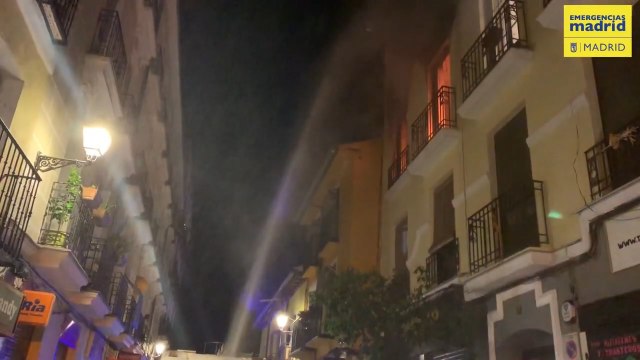 Registrado un incendio en una vivienda en Lavapiés