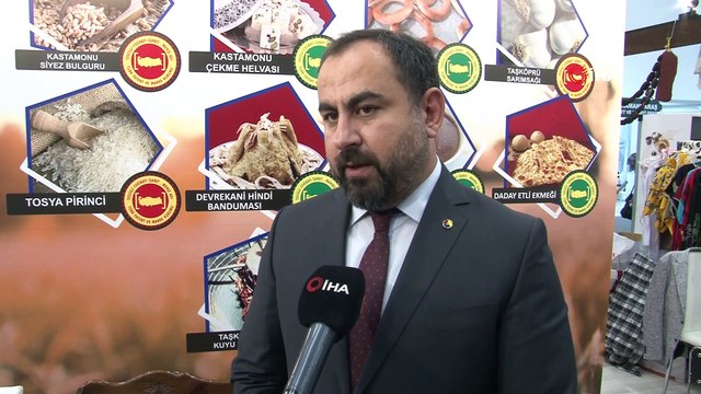Kastamonu'nun coğrafi işaretli 11 ürünü dünyaya tanıtıldı