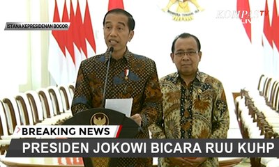 Presiden Jokowi Minta DPR Tunda RKUHP