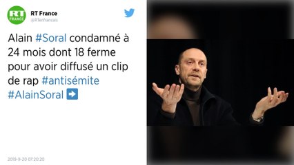 L’essayiste Alain Soral condamné à 18 mois de prison ferme pour un clip de rap antisémite