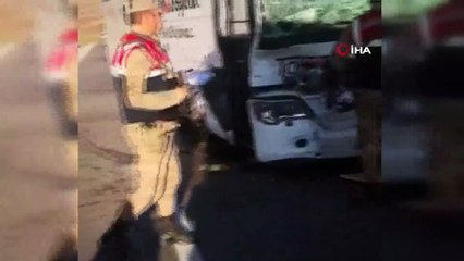 Yolcu otobüsü ile tır çarpıştı! Yaralılar var