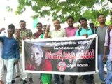 Telugu Journalists protest march to condemn the killing of Journalist Gauri Lankesh