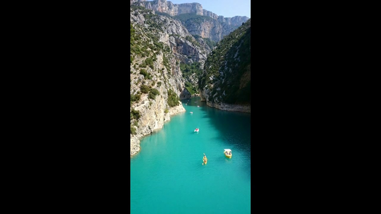 autour du lac de Ste Croix ( verdon )