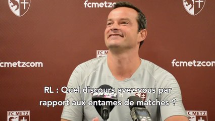Metz - Amiens, la conférence d'avant-match