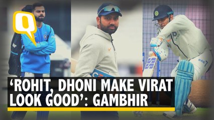 ‘Rohit and Dhoni Make Virat Look Good as Captain’: Gambhir