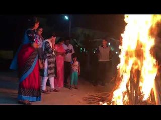 MLA Roja Celebrates Bhogi With Family