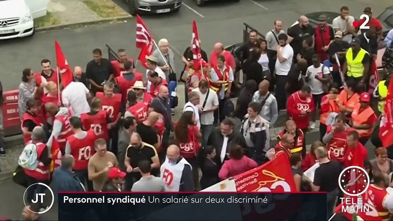 Les salariés syndiqués ont tendance à être plus victimes de discrimination dans l'entreprise