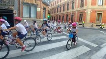 Bicicleta infantil en Pamplona para celebrar la Semana de la Movilidad