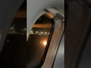 Indigo flight tires have been blown up in Samshabad || MLA Roja travelling in same flight
