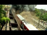 AP Express (Train No. 22416) Catches fire near Birlanagar Gwalior