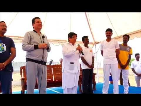 Puducherry Lt Governor Kiran Bedi participate Yoga Day event in Puducherry Jail