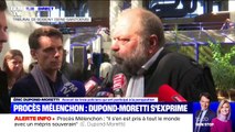 Éric Dupond-Moretti sur le procès Mélenchon: 