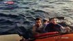 Bodrum açıklarında batan bottaki düzensiz göçmenleri Sahil Güvenlik ekipleri kurtardı