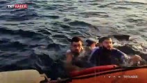 Bodrum açıklarında batan bottaki düzensiz göçmenleri Sahil Güvenlik ekipleri kurtardı