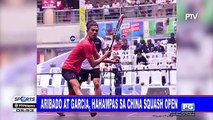 Aribado at Garcia, hahampas sa China squash open