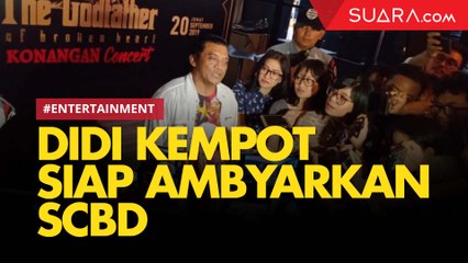 Didi Kempot Siap Ambyarkan Milenial Malam Ini