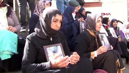 Diyarbakır hdp önündeki eylemde 18'inci gün