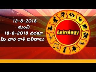 Weekly Rasi Phalalu August 12th - August 18th 2018