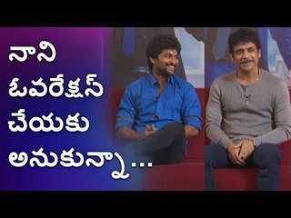 Nani about Akkineni Nagarjuna at Devadass sets