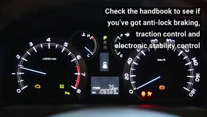 Road accidents - How to avoid a skid