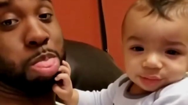 Babalar ve bebeklerin komik halleri güldürdü
