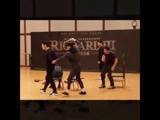 셰익스피어 연극 '리차드3세' 황정민 정웅인 김여진 '미친 연기력' - 예술의전당 연습공개 현장