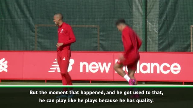 Fabinho showing Monaco form - Klopp