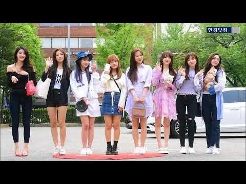 러블리즈(LOVELYZ), 댕댕이 캔디와 함께하는 출근길…'미모 폭발~'