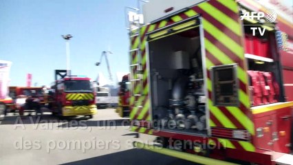 Pompiers en grève, un congrès national sous tension