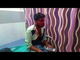 Koppal: BJP activists storming the JDS Congress workers' victory