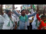 kumarswamy CM: jds leaders celebration in kalburagi